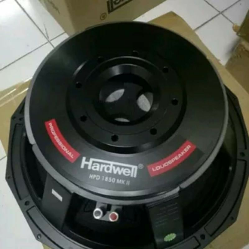 Komponen speaker hardwell 18hpd1850 18inch