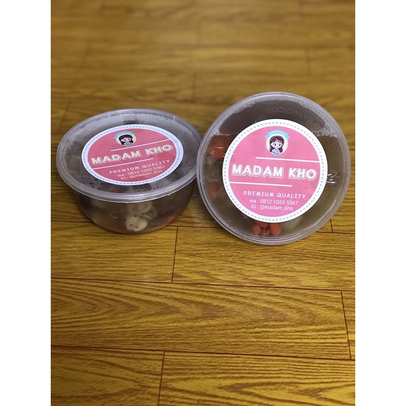

madam kho peach gum