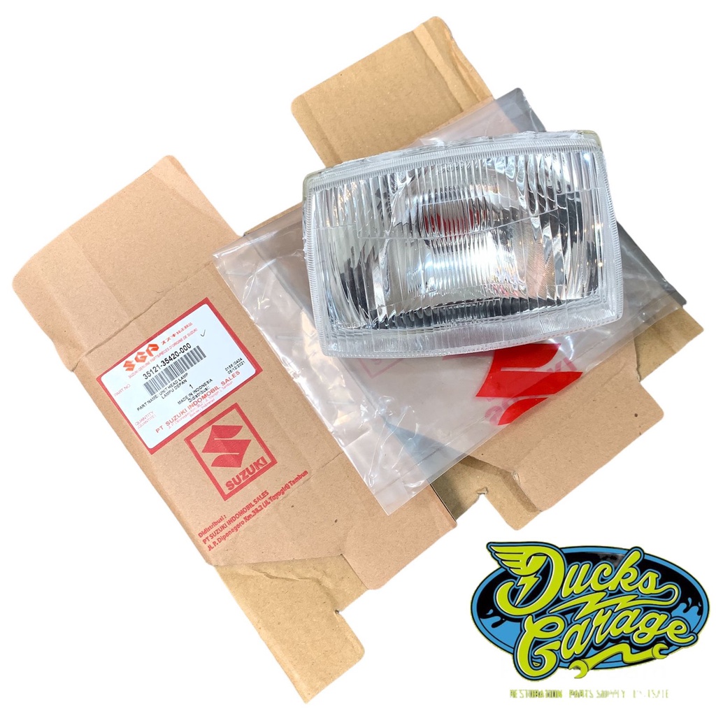 reflektor lampu depan suzuki rc original