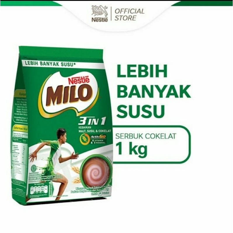 

Nestle Milo 3in1 990gr