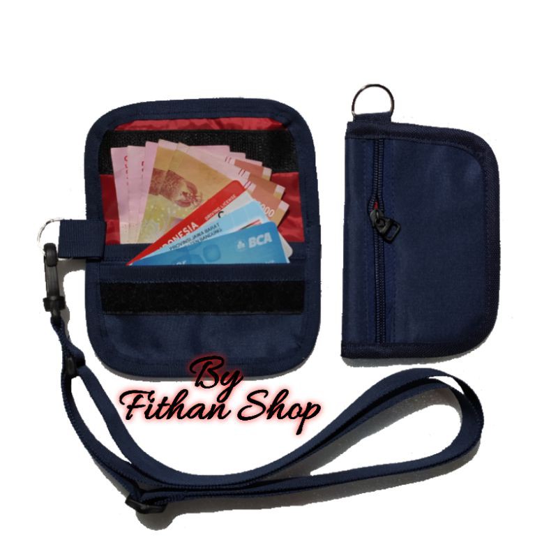 Sako Wallet Dompet Gantung Hanging Wallet Bahan Canvas Fashion Korea Terbaru