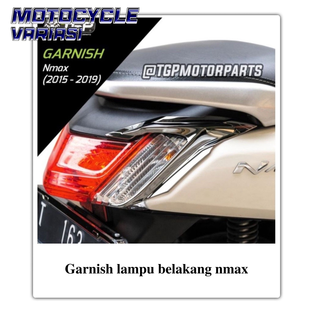 Garnish lampu belakang nmax 2015-2019