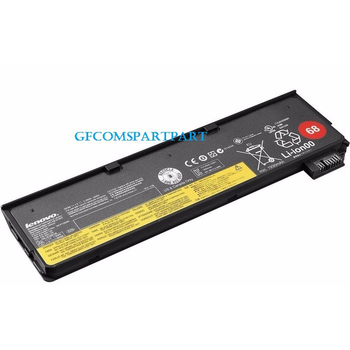 Original Baterai Laptop Lenovo K2450 Thinkpad T440 T450 X240 X250 Series 45N1124 45N1125 45N1126