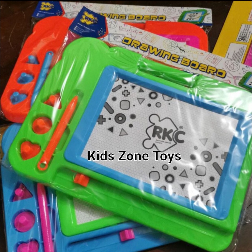 

Mainan Anak Drawing Board Plastik Ukuran Papan Tulis Warna