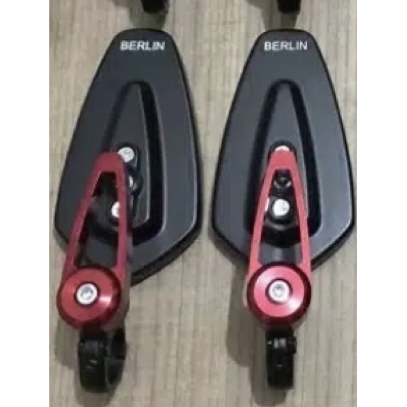 SPION JALU OVAL SPION BAR END OVAL UNIVERSAL NMAX/AEROX/VARIO/BEAT/VIXION/XABRE/R15/CBR DLL-Red