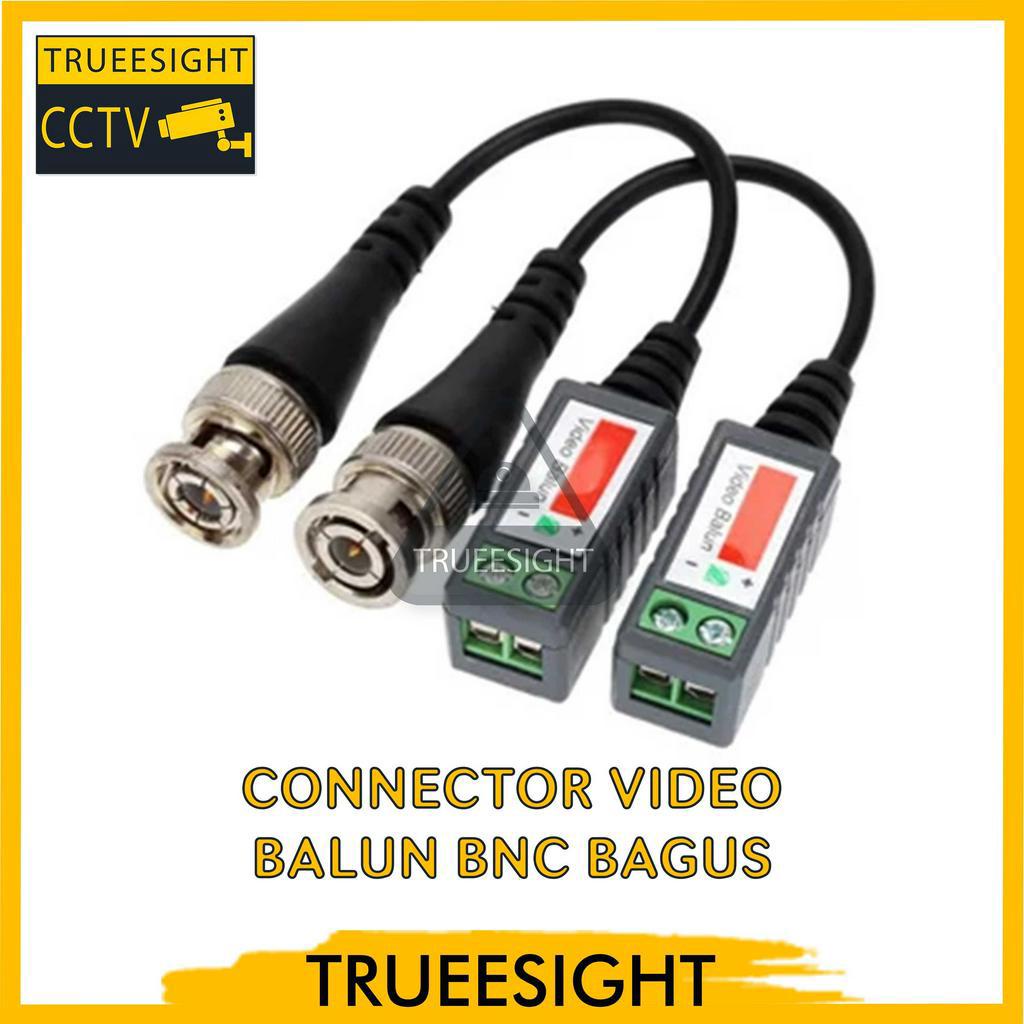 VIDEO BALUN PASSIVE SINGLE BNC AHD/HDTVI/HDCVI/ANALOG