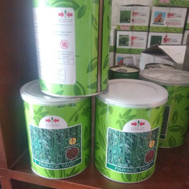 Benih Kaleng Kacang Panjang PARADE TAVI isi 500 gr
