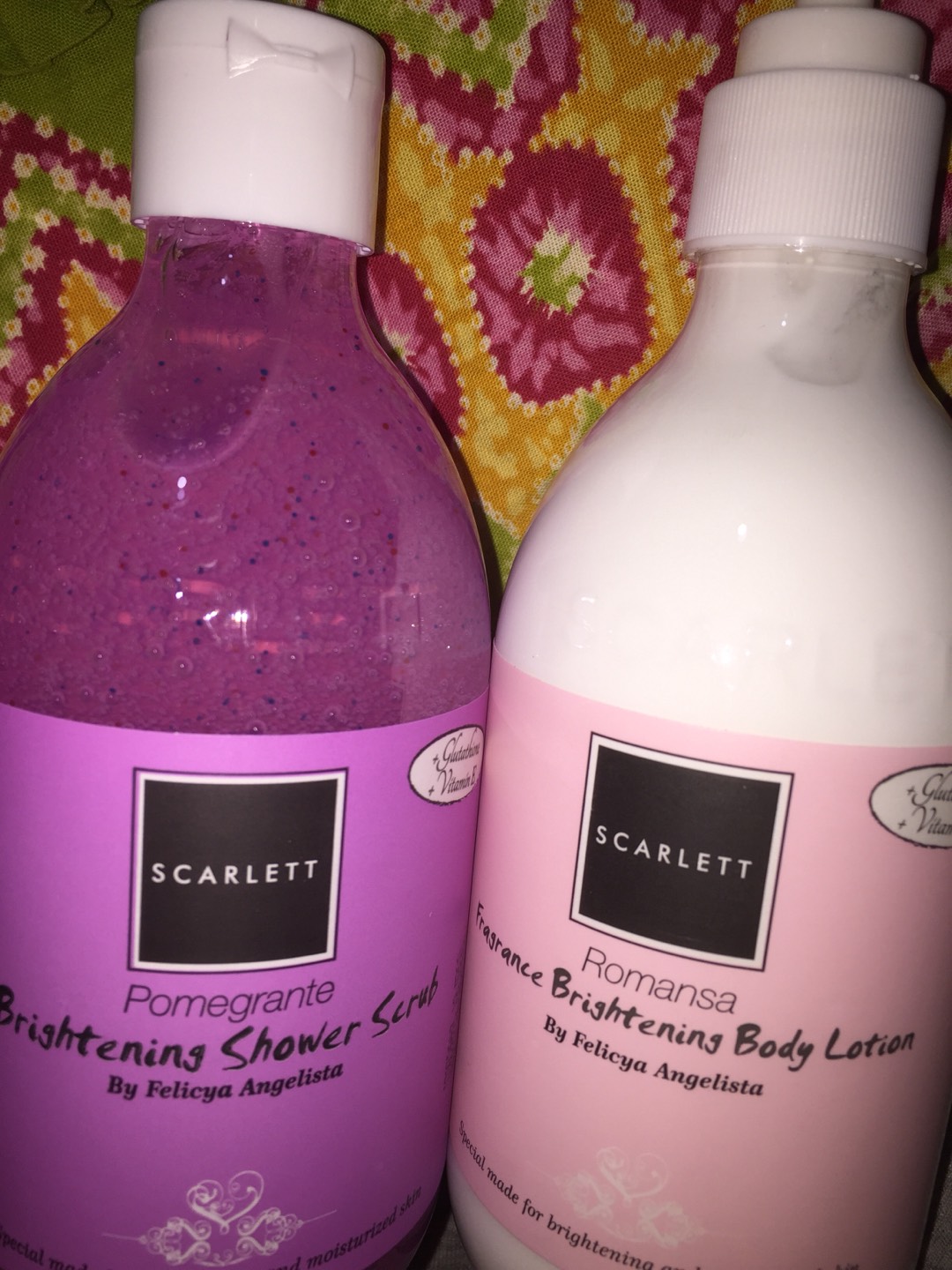 Scarlett Pomegrante Whitening Body Shower By Felicya Angelista