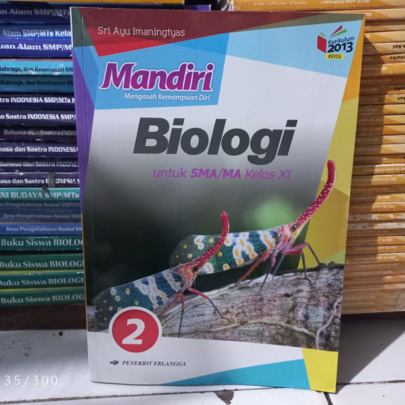 BEKAS MANDIRI BIOLOGI SMA KELAS 2 erlangga