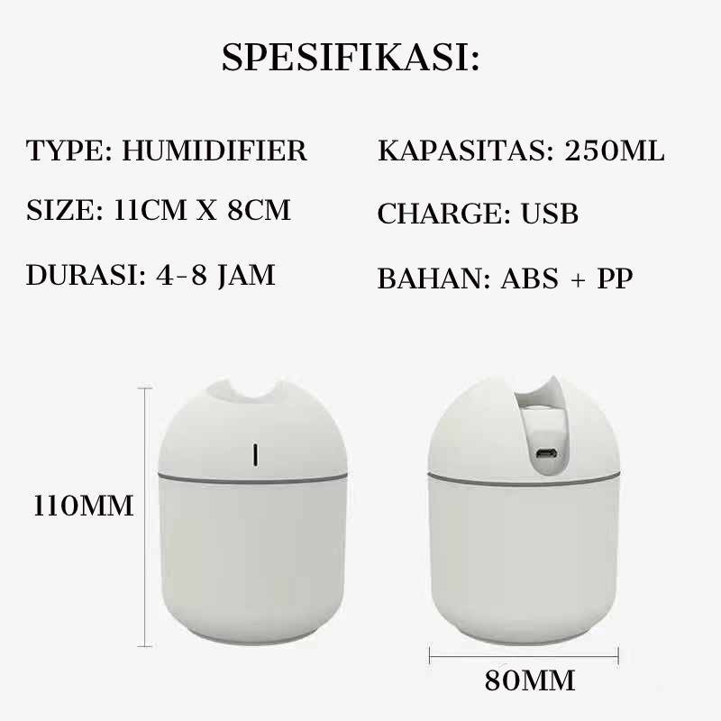 HF25 - Humidifier USB Air Mini Portable Mist Maker