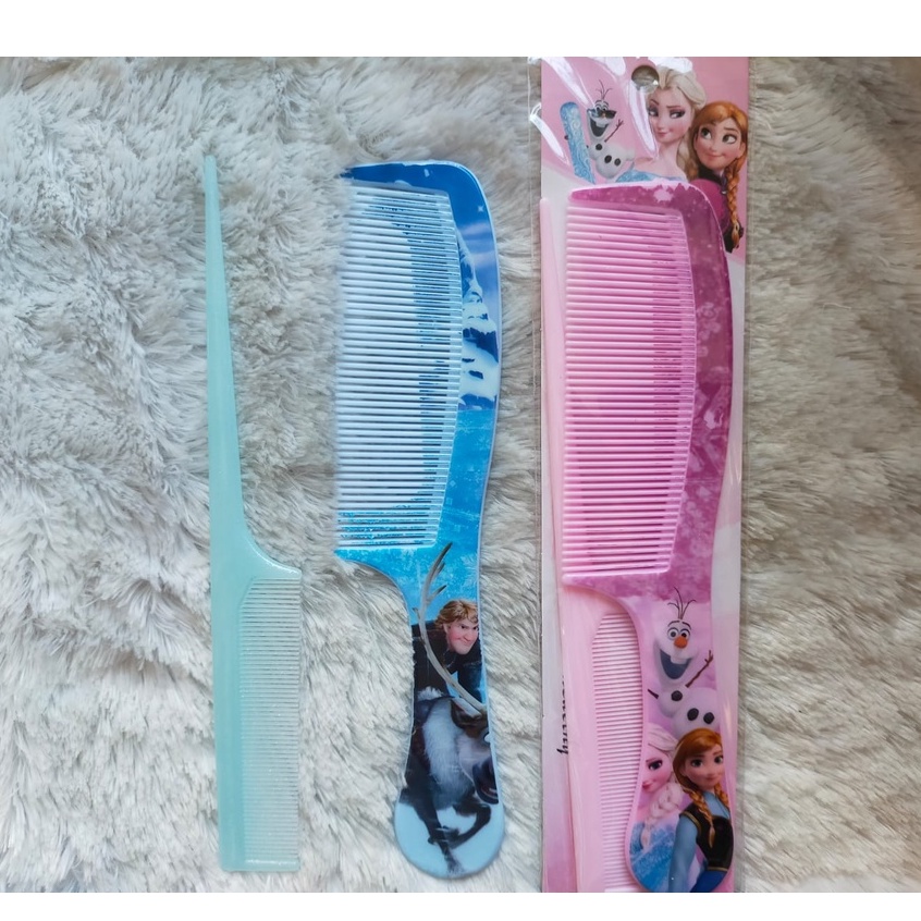 SISIR GAGANG JUMBO ISI 2 SISIR WARNA WARNI PREMIUM AISHU SISIR ANAK PER SET ISI 2 UKURAN BESAR