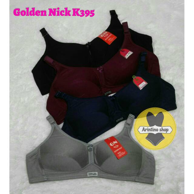 Bh Sport Bra Golden Nick 365 (Cup B) | Bra Sport Tanpa Busa Tanpa Kawat |jy.c