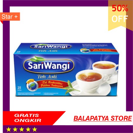 

Sariwangi isi 25 sachet