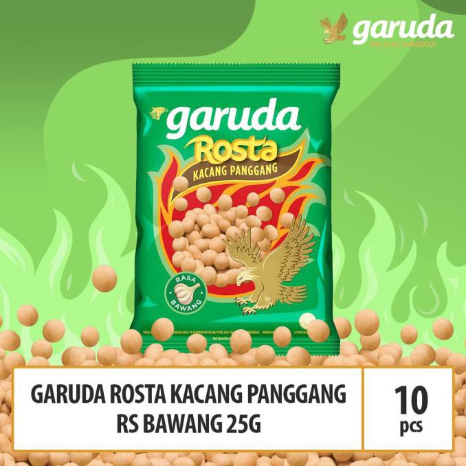 

Promo Awal tahun Garuda Rosta Kacang Oven Rasa Bawang -25g by GarudaFood Big Sale