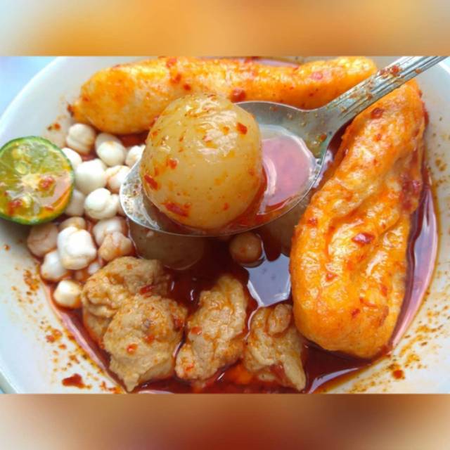 Baso Aci Instant Sambal Goang &amp; Cireng Bumbu Rujak