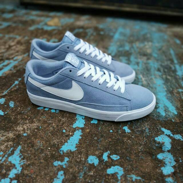 nike blazer baby blue