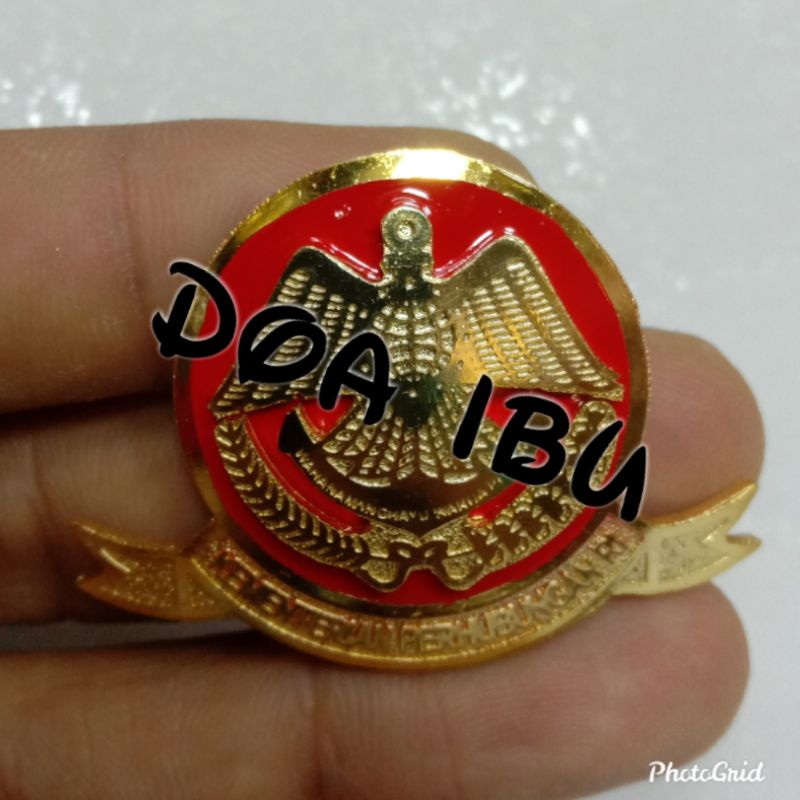 

best seller pin KEMENTERIAN PERHUBUNGAN RI dasar merah-magnet ready stock