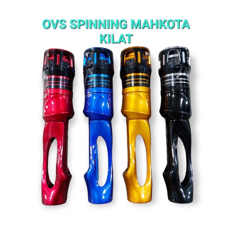 Reel Seat Mahkota OVS Body Warna Glossy Ukuran 16