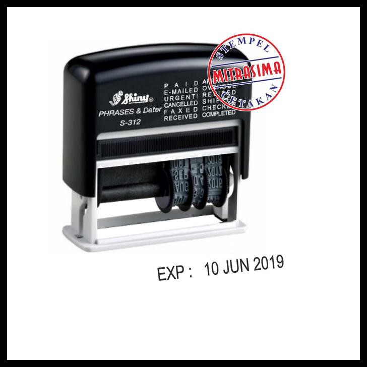 

(Big Sale!!) Stempel Expired / Stempel Kadaluarsa Dengan Tinta Khusus Plastik !!!