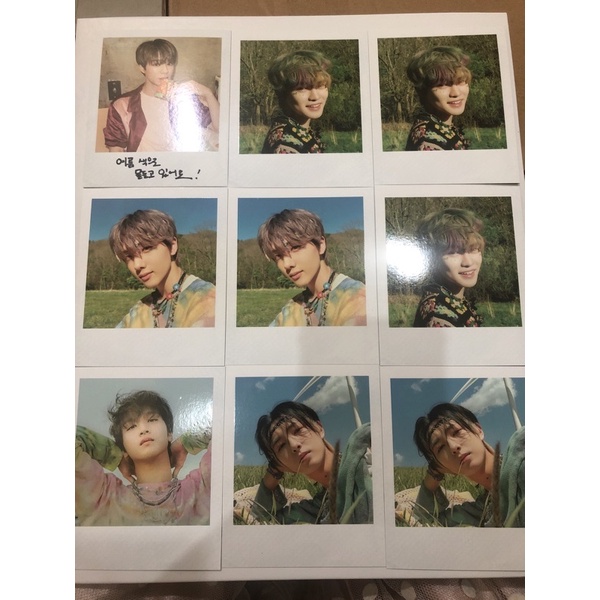 Polaroid summer vacation kit sumvac sumkit jeno chenle jisung Haechan renjun pola mini balloon