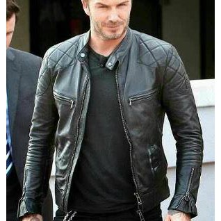 Dijual jaket kulit david beckham   jaket motor Murah