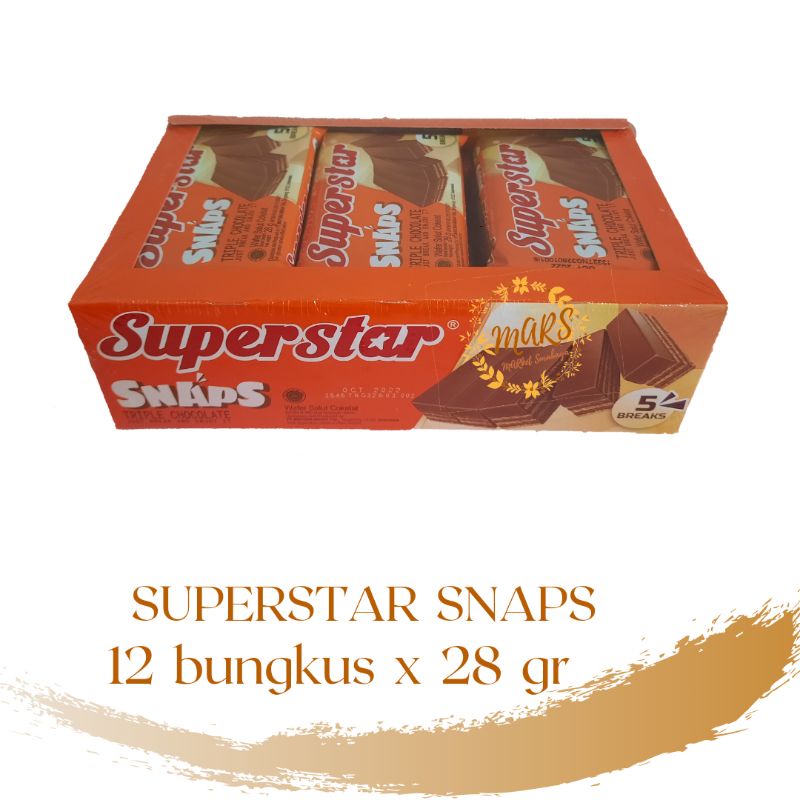 Superstar snaps  12 bks x 28 gr