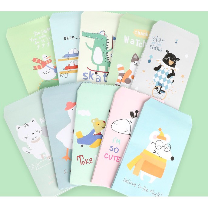 

Envelope Kawai Animal / Amplop Karakter / Angpao Motif Fancy / Amplop