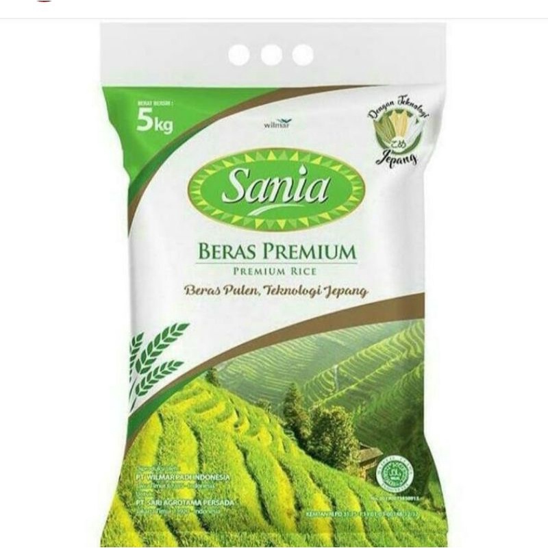 

BERAS SANIA 5 KG KUALITAS PREMIUM