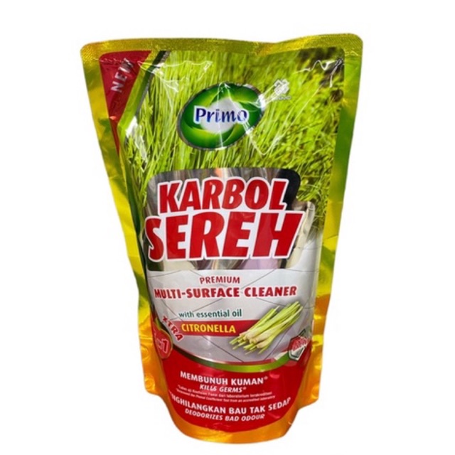 Primo Karbol Sereh Refill Pouch 700ml