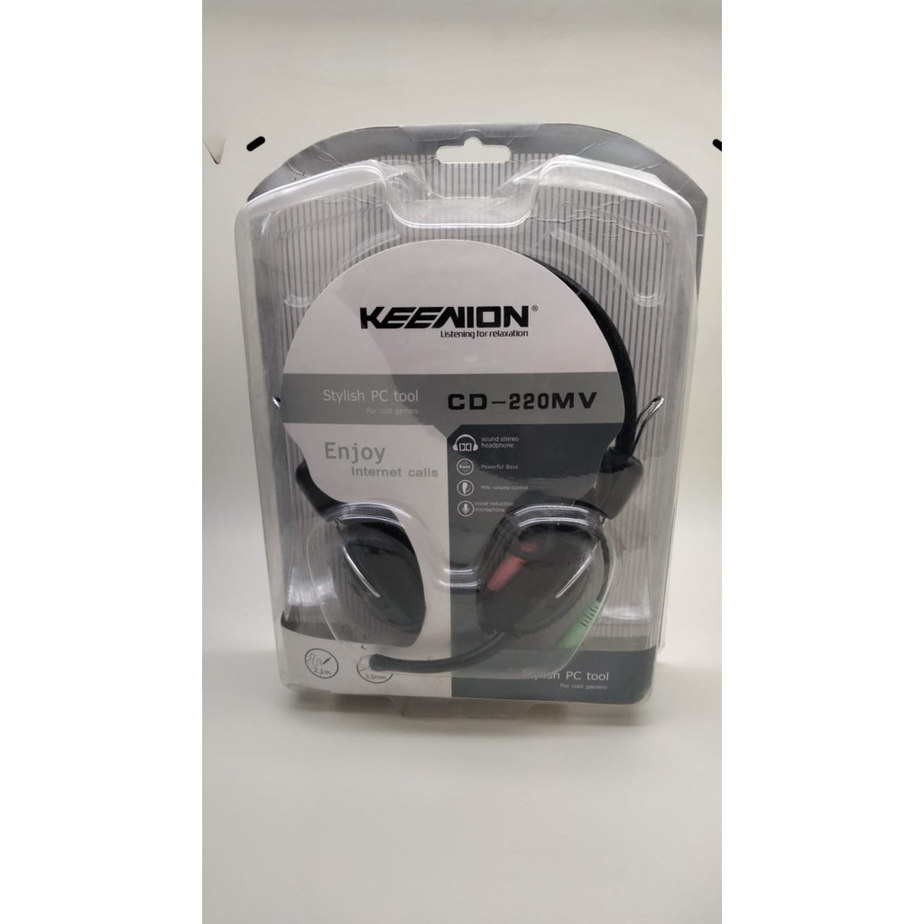 HEADSET Keenion CD-220 MV Stylic PC tool For cool Gamers