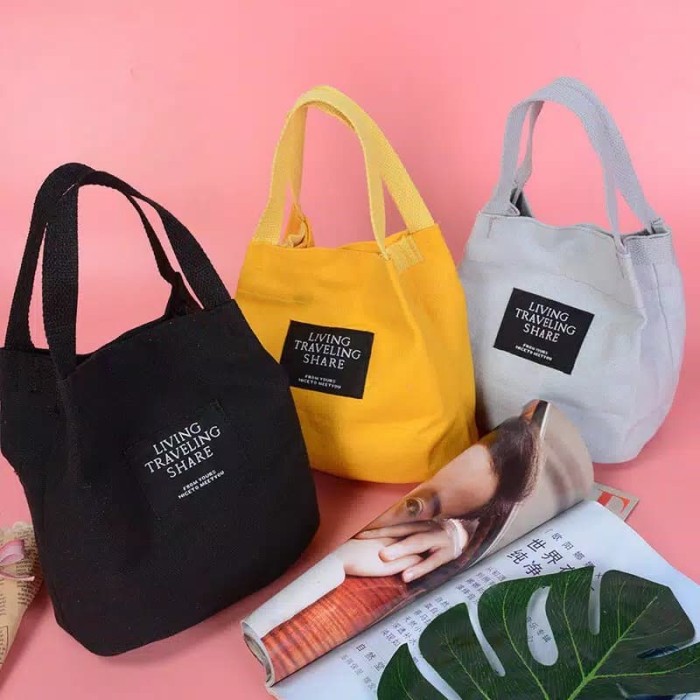 SALE TOTEBAG BAHAN CANVAS POLOS