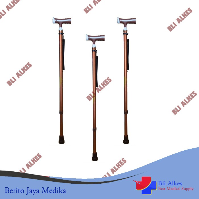 Tongkat kaki 1 + senter Tongkat kaki 1 juara tongkat senter juara
