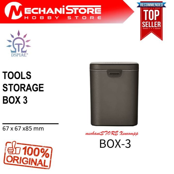 DSPIAE TOOL BOX 3 - STORAGE KOTAK PERKAKAS TOOLS GUNDAM