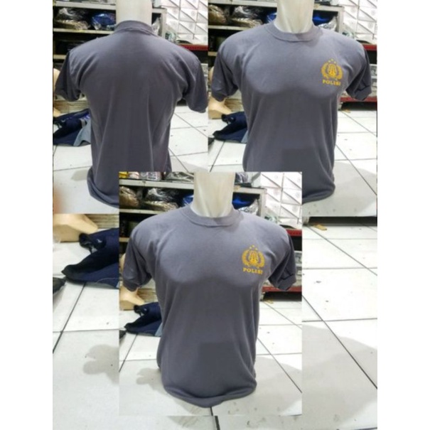 Baju Kaos Polisi Polos