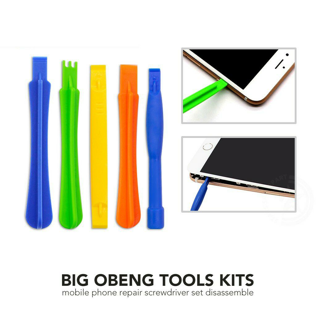 obeng set opening tools pembuka hp lengkap / alat servis