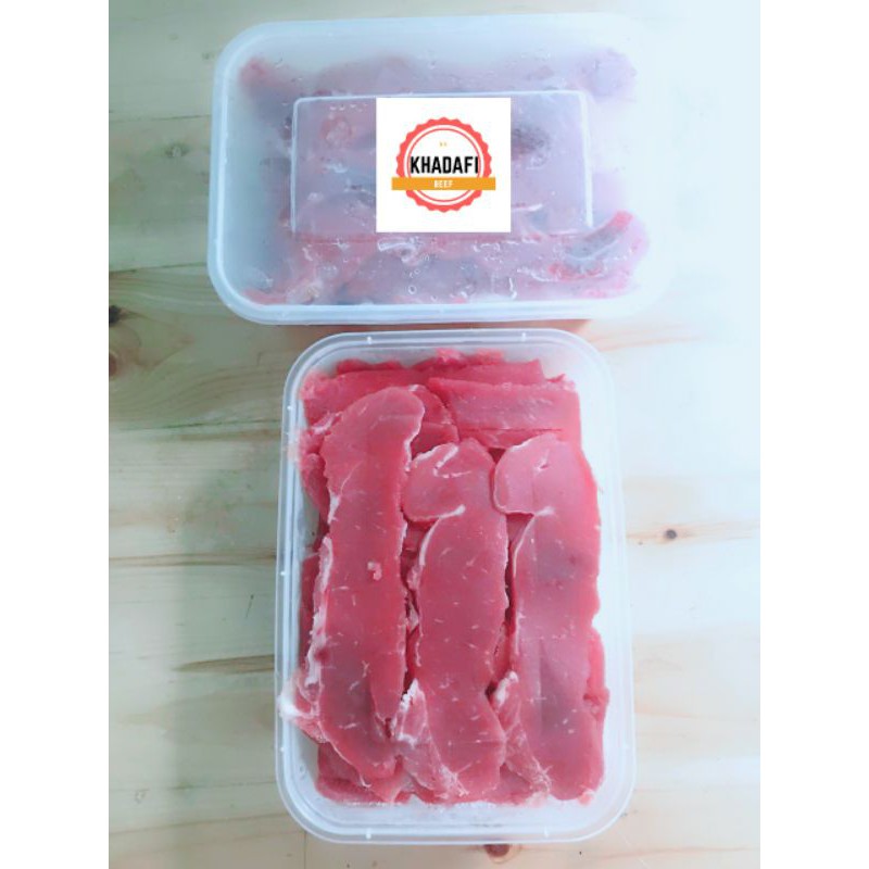 

SLICE BEEF TOPSIDE 500 GRAM - SHABU, SUKIYAKI, BBQ, YAKINIKU