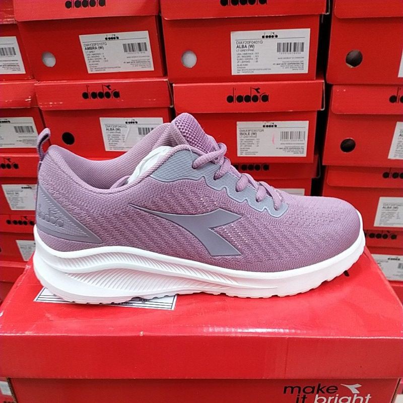 Sepatu Wanita Diadora Arca Lilac Original Sport/Casual