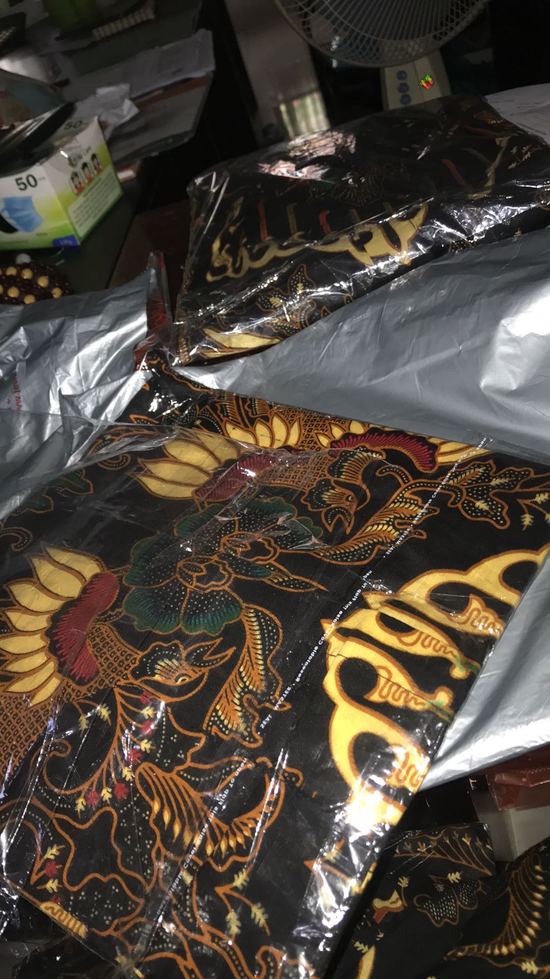 Batik Couple Keluarga Sania Ruffle Batik Ori Motit Wayang / Sarimbit Batik