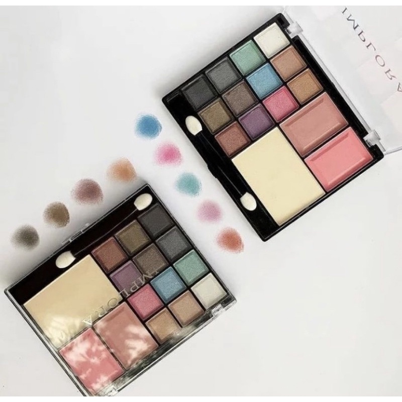 Eyeshadow Implora Palette and Blush on / EYESHADOW IMPLORA MURAH