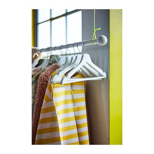 BUMERANG Gantungan, putih 8 Pcs