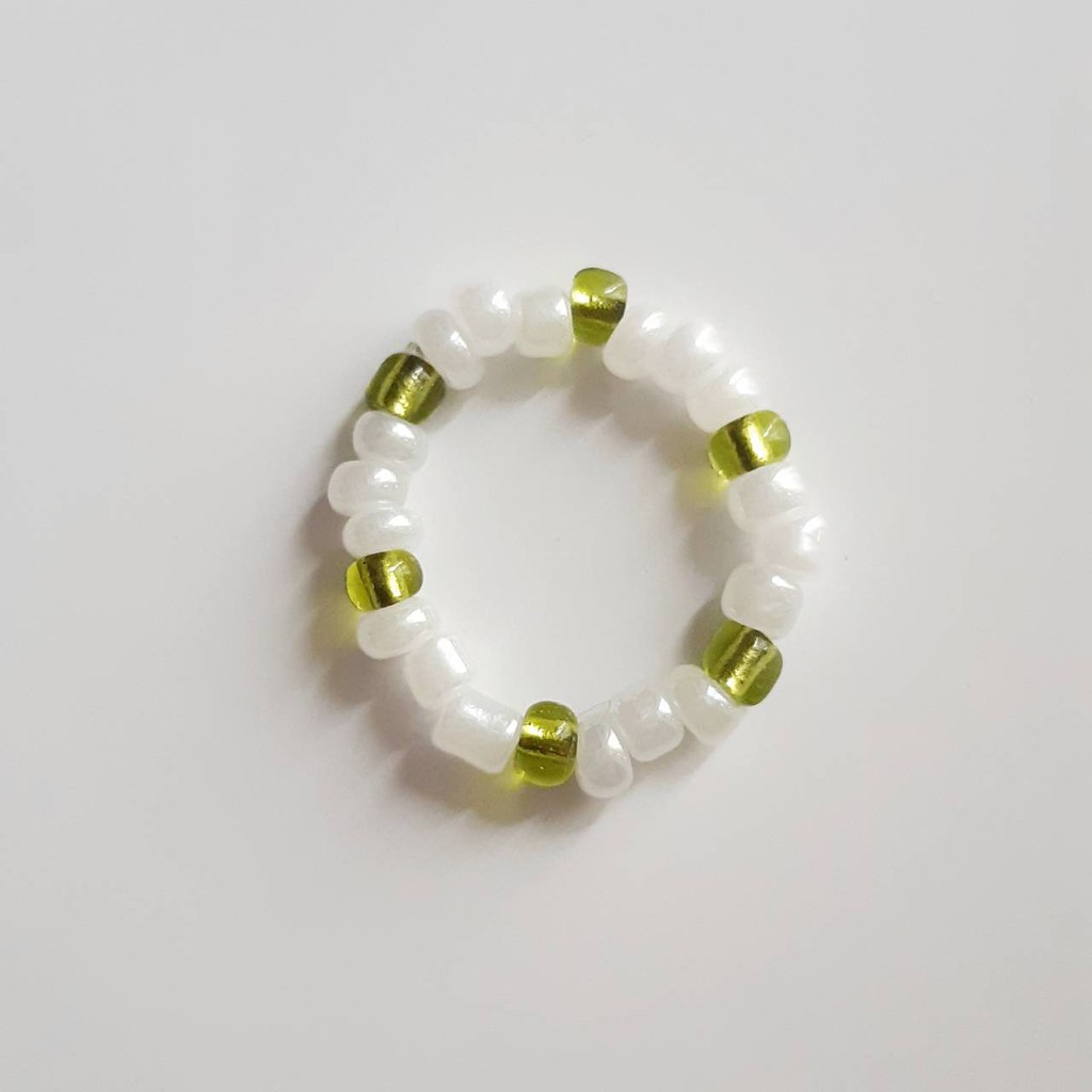 Ring Inspired by Iqbaal Ramadhan | Beads ring / cincin manik