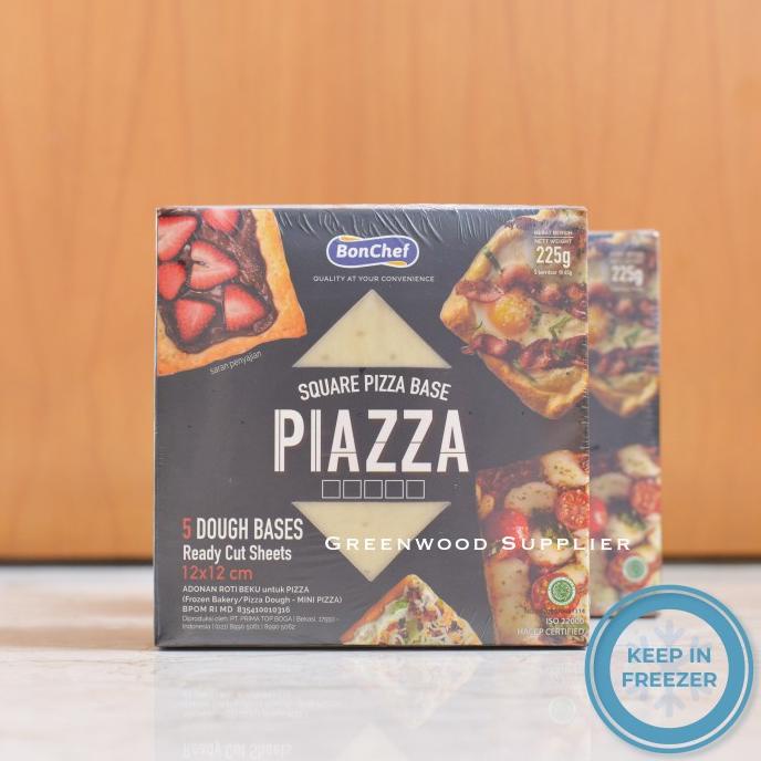 

Bonchef Piazza Pizza Base 225G [Isi 5 Pcs]