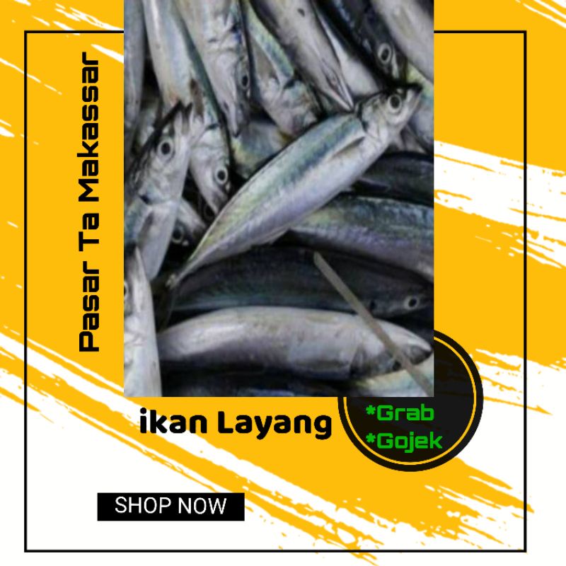 

ikan Layang Perpaket isi 2-3 ekor atau lebih tergantung ukuran ikan yg ready / Pasar Ta Makassar / Pasar ikan Makassar / Lelong Makassar / Pasar Terong Makassar