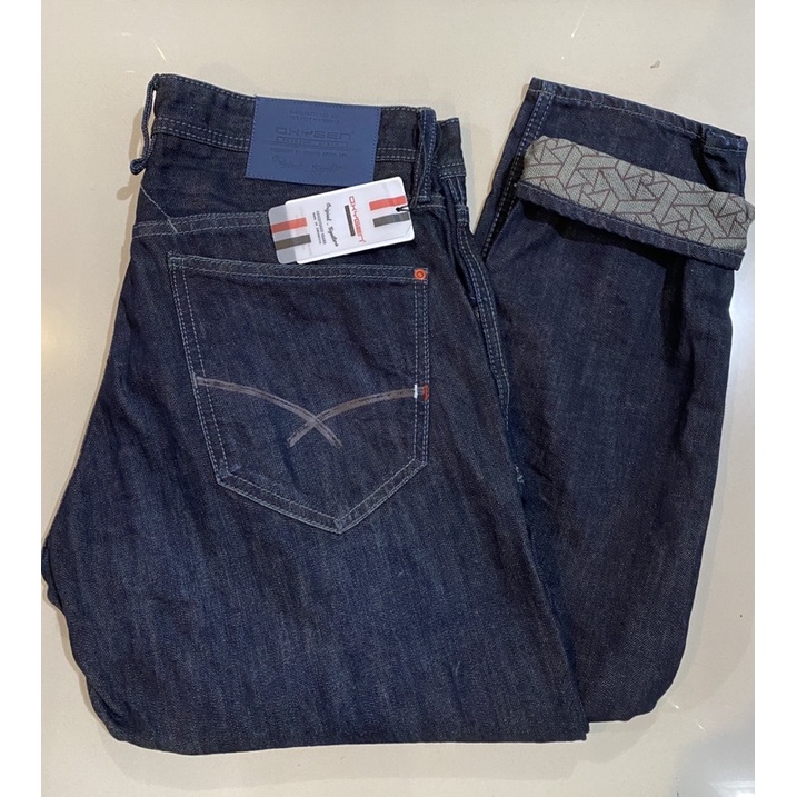 celana oxygen jeans original 100% non strech size 35
