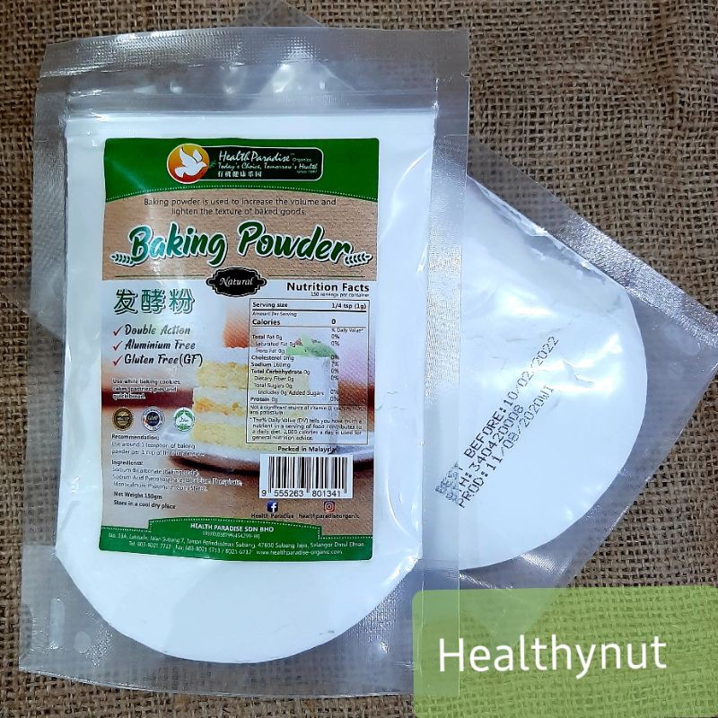 

Baking powder 150gr