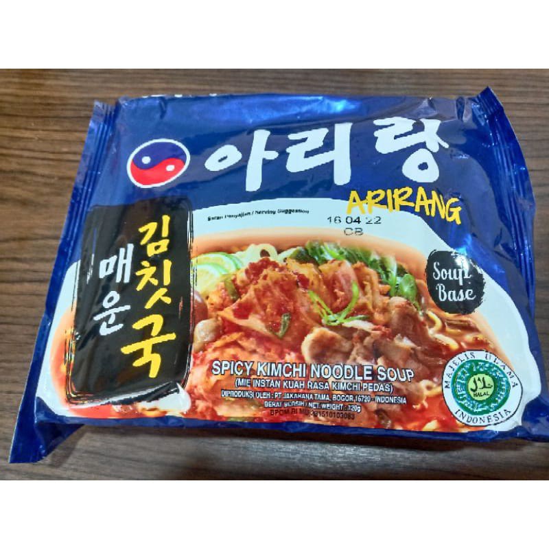 

MIE KOREA ARIRANG SPICY KIMCHI NOODLE SOUP