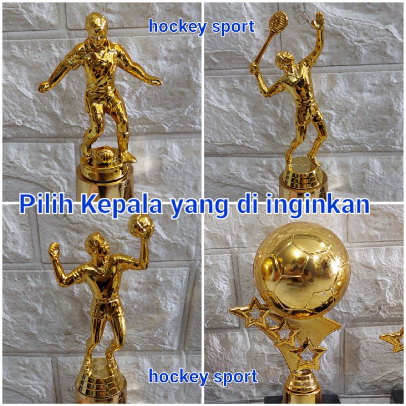 Trophy Piala Sepak Bola Futsal 2 Kaki dan 1 Kaki 1 PAKET