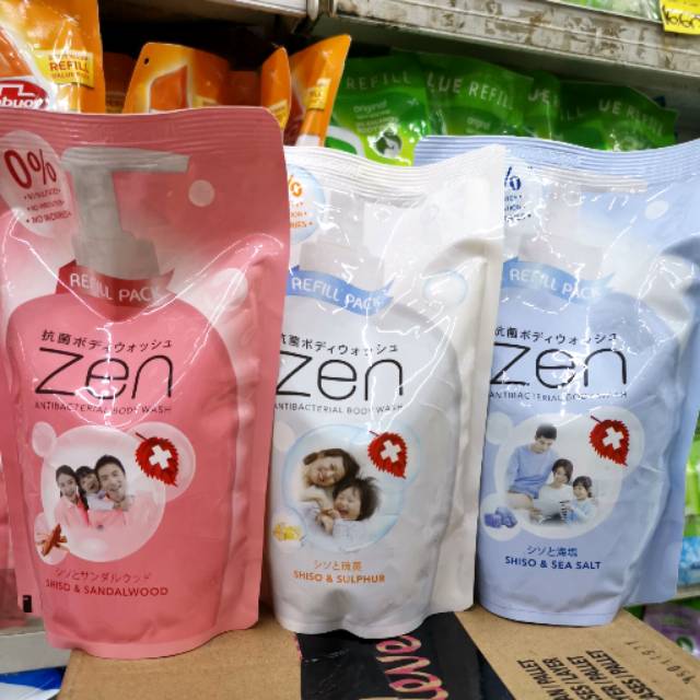 Zen Sabun Cair Refill 400ml