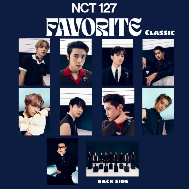 NCT 127 Favorite Acrylic Clear Keychain Gantungan Kunci Akrilik