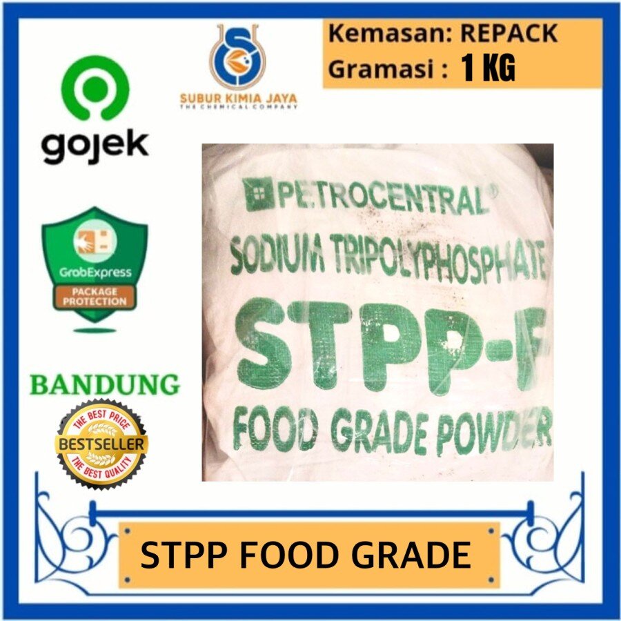 

STPP Petrocentral / Sodium Tripolyphospate / STPP Food Grade 1 Kg